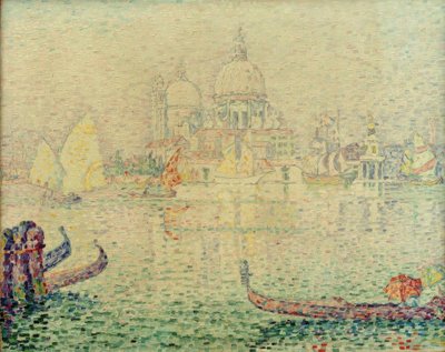 Canal de la Giudecca, Morgen (Venedig) von Paul Signac